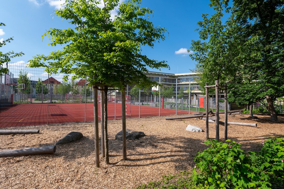 Grundschule Infanteriestraße, München, Treibhaus Landschaftsarchitektur, Foto: © Laura Loewel