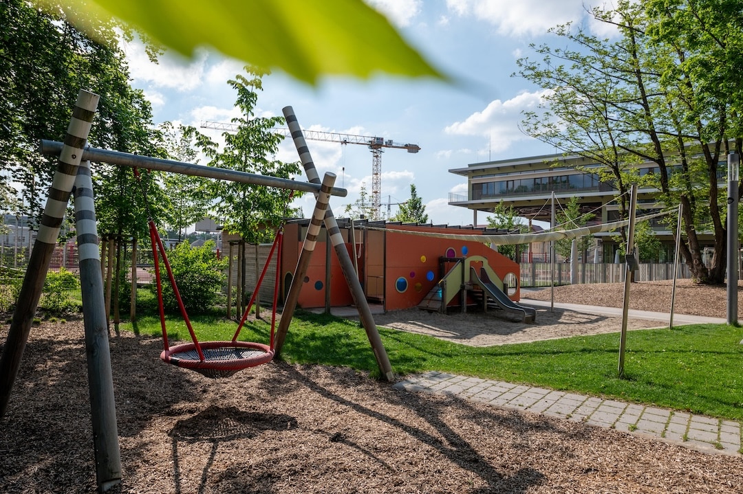 Grundschule Infanteriestraße, München, Treibhaus Landschaftsarchitektur, Foto: © Laura Loewel