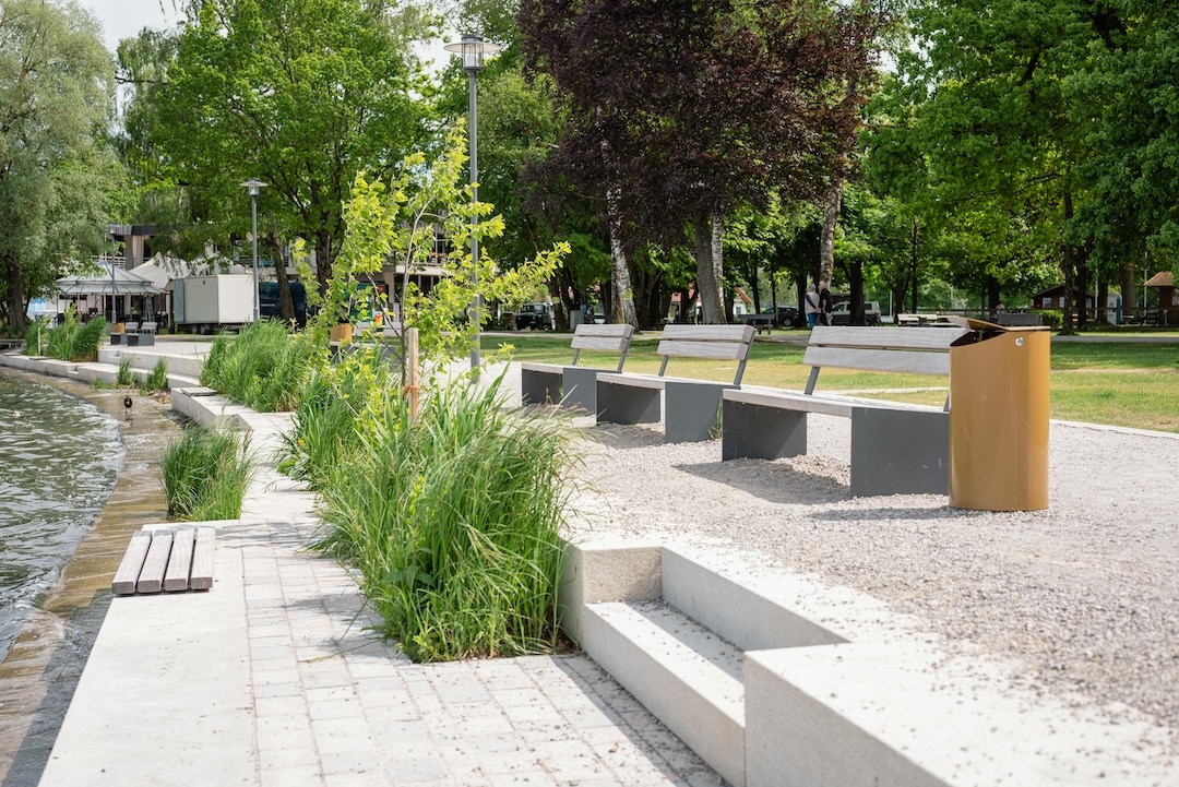 Seeuferpromenade Dießen am Ammersee, lohrer.hochrein landschaftsarchitekten und stadtplaner mit Ingenieursbüro Engelsmann Peters, Foto: © Laura Loewel