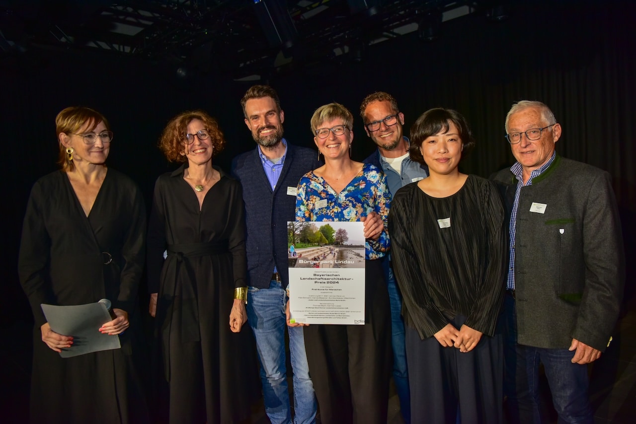 In der Kategorie „Freiräume für Menschen“ ging die Auszeichnung an den Bürgerpark in Lindau von Atelier Loidl. Foto: © Laura Loewel